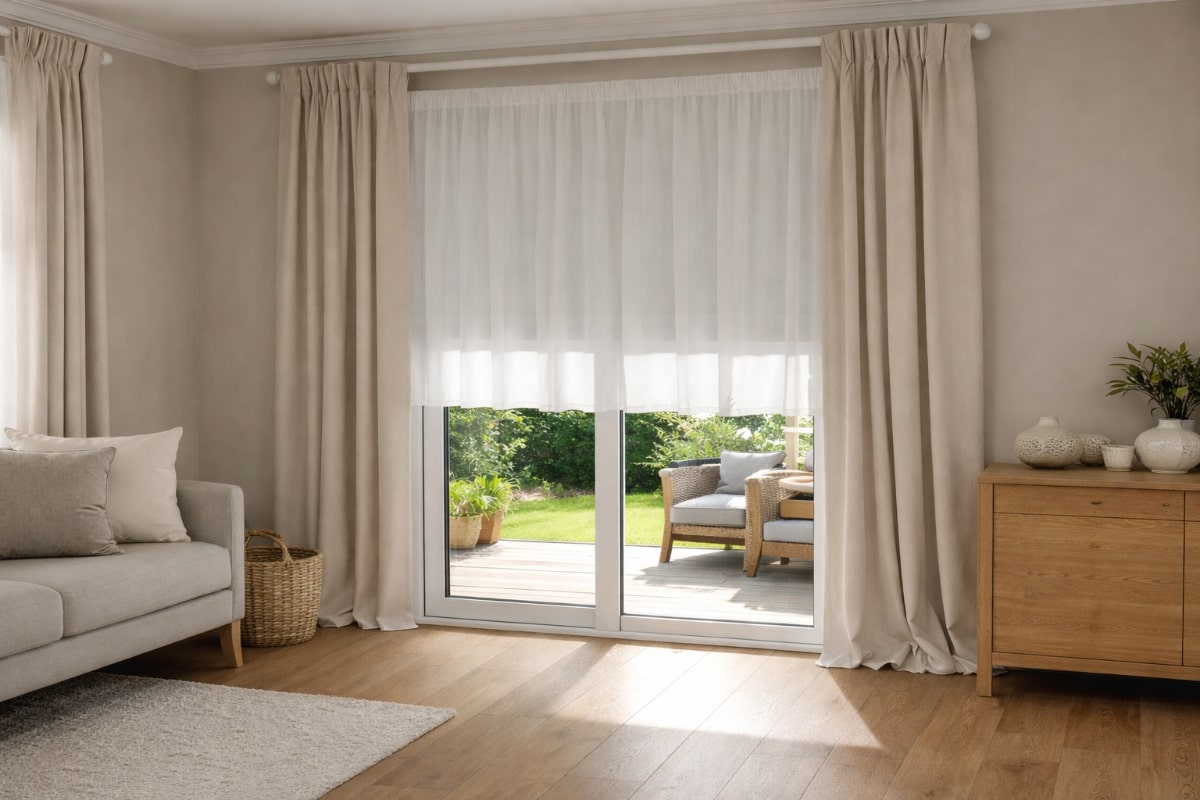 Cortinas incorrectas por la medida