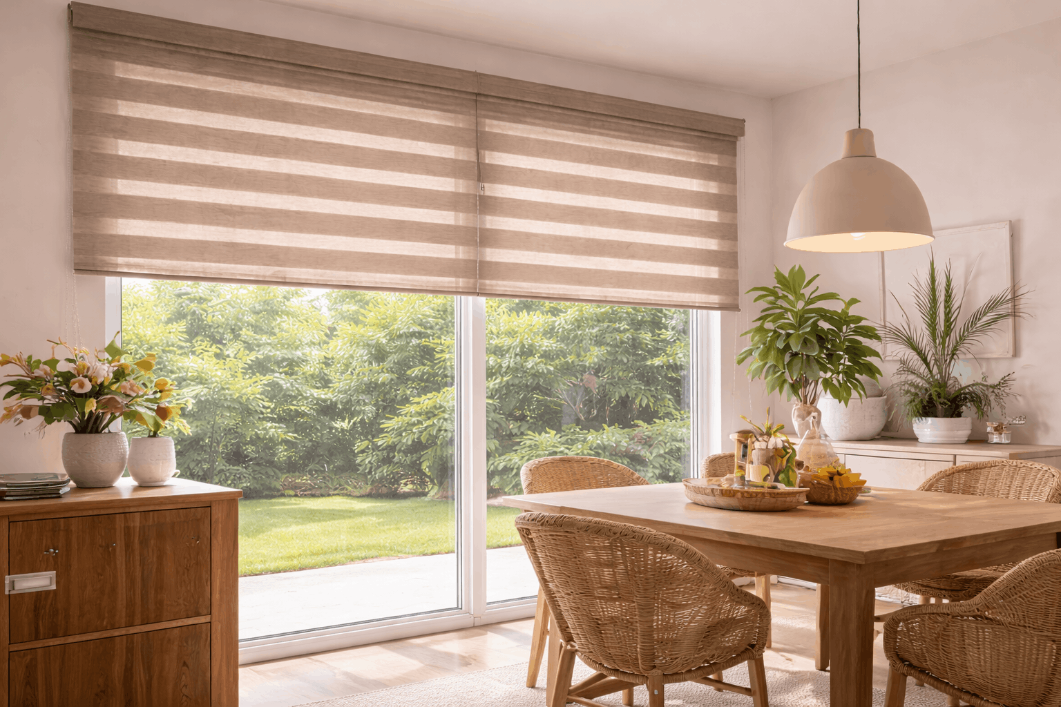 Cortinas suncreen paraambientes que queremos reducir la luz